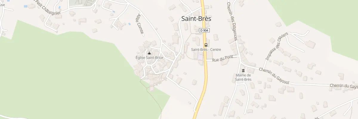 Plan du 4 Rue du Chemin Neuf à Saint-Brès