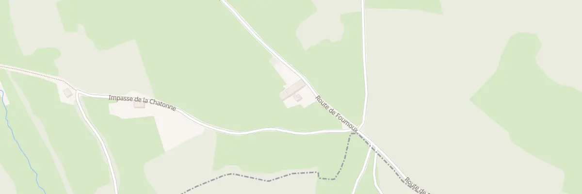 Plan du 2075 Rte de Foumoux à Vauban