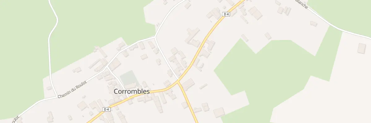 Plan du 5009 Rue de Bard à Corrombles