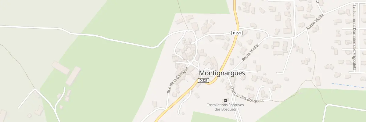 Plan du 5017 Le Village à Montignargues