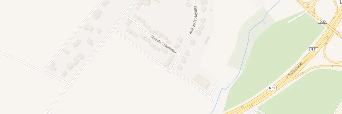 Plan du 36 Rue de la Hayette à Isles-sur-Suippe