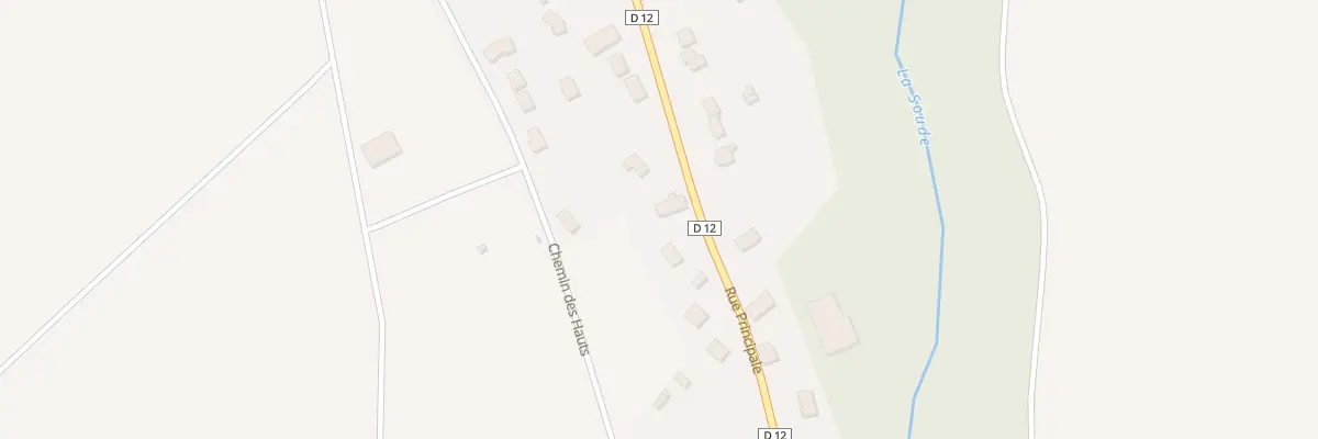 Plan du 121 Rue Principale à Soudron