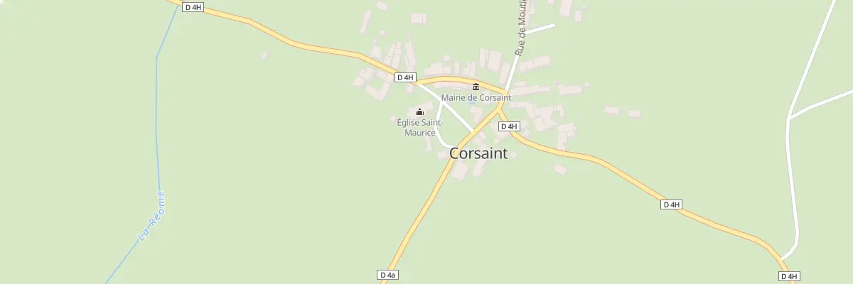 Plan du 4 Rue de Corrombles à Corsaint