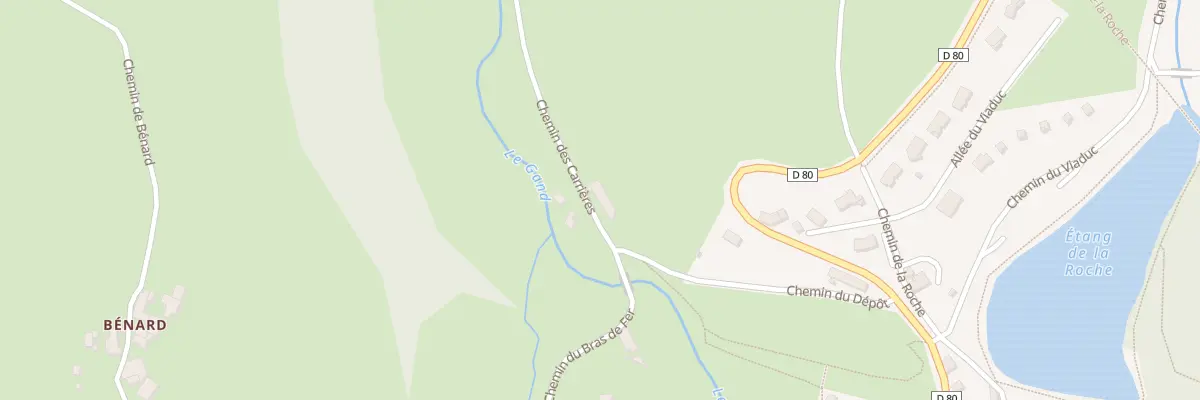 Plan du 222 Che du Dépôt à Saint-Symphorien-de-Lay