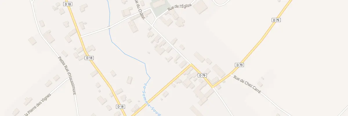 Plan du 39 Rue du Châtel à Sommesous