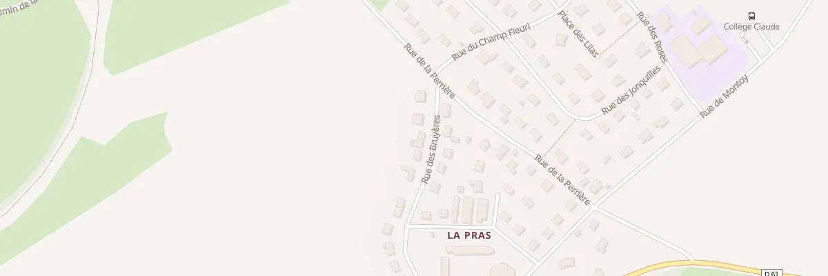 Plan du 21 Rue des Bruyères à Étang-sur-Arroux