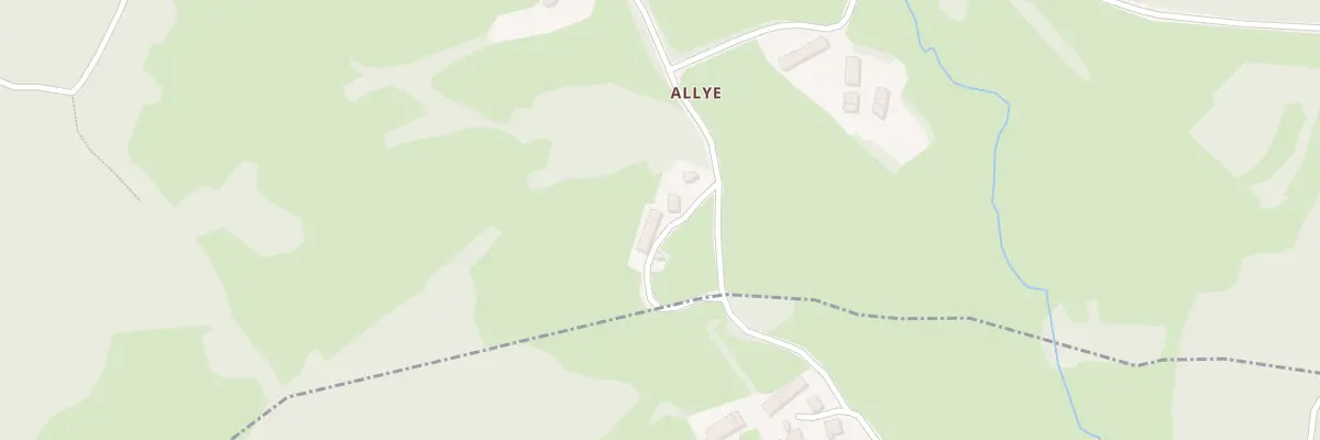 Plan du 6 Allye à Cussy-en-Morvan