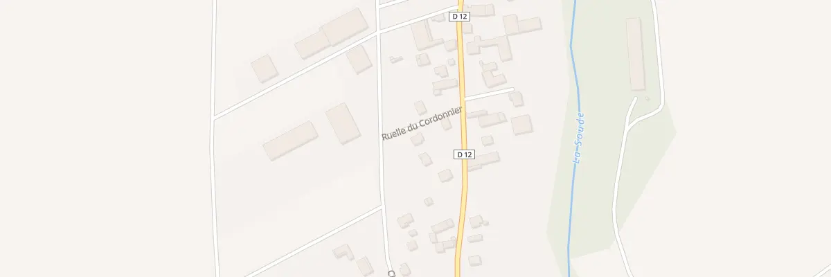 Plan du 1 Rle du Cordonnier à Soudron