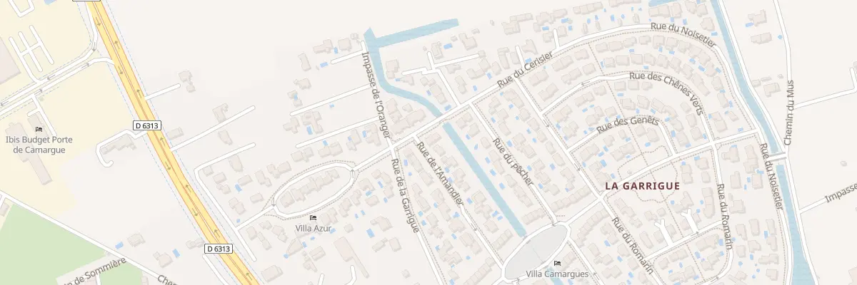 Plan du 2 Rue du Cerisier à Aimargues
