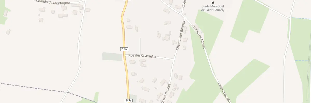 Plan du 6B Rue des Chasselas à Saint-Bauzély