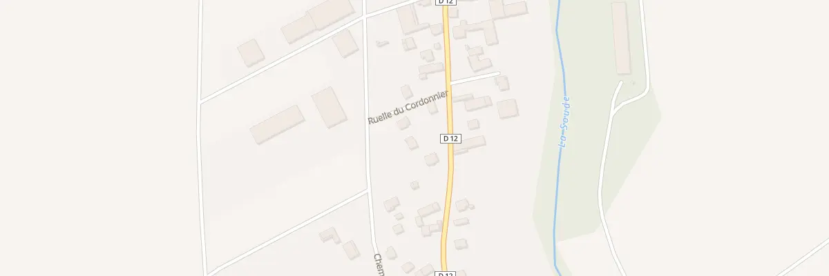 Plan du 3 Rle du Cordonnier à Soudron