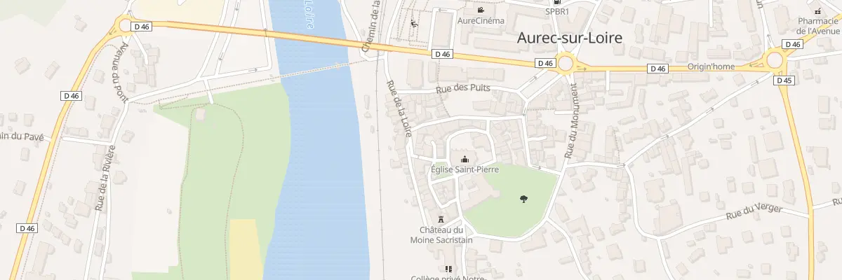 Plan du 267 Rue de la Loire à Aurec-sur-Loire