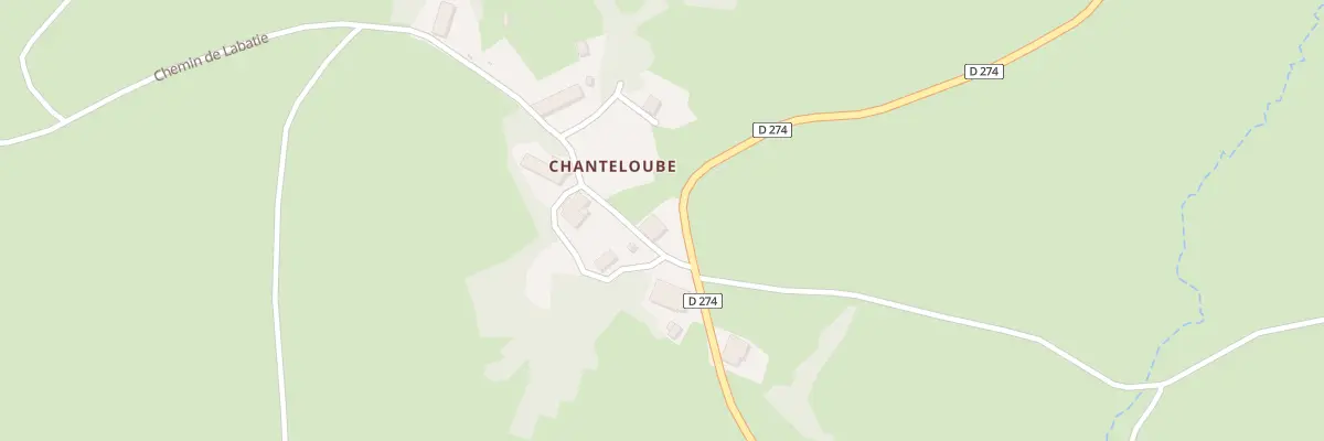 Plan du 20 Che de Labatie à Chaudeyrolles