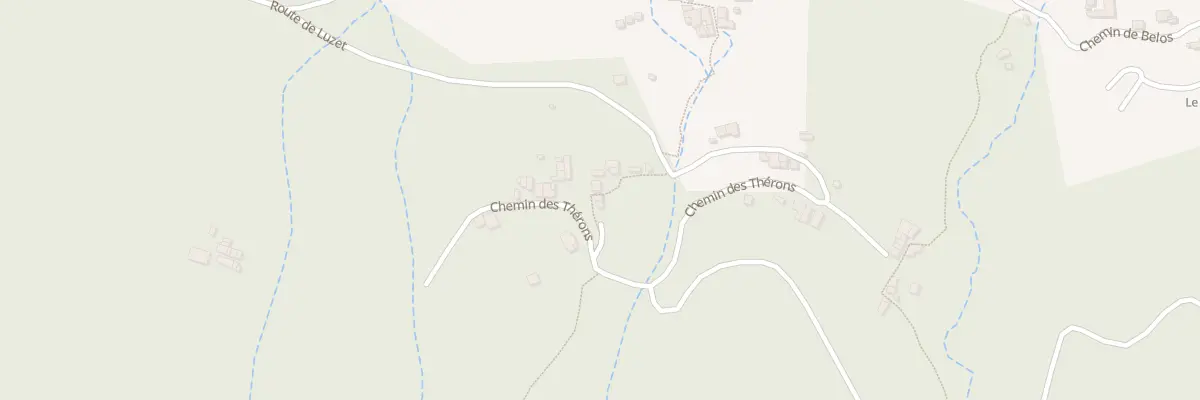 Plan du 280 Che des Thérons à Thueyts