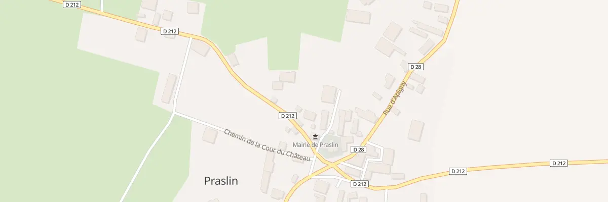 Plan du 4 Rue de la Bougate à Praslin