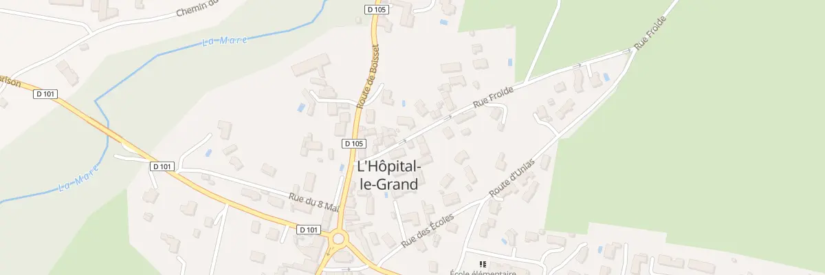 Plan du 96 Rue Froide à L’Hôpital-le-Grand