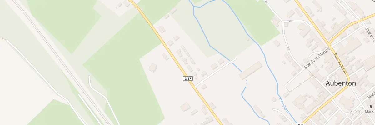 Plan du 24 Rue Emile Fontaine à Aubenton
