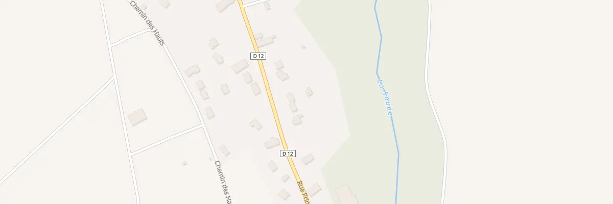 Plan du 114 Rue Principale à Soudron