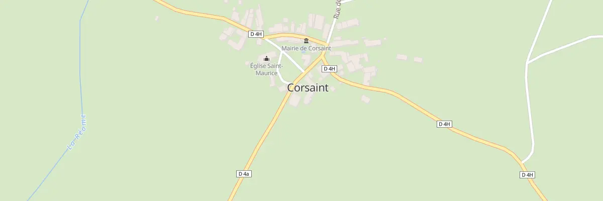 Plan du 7 Rue de Corrombles à Corsaint