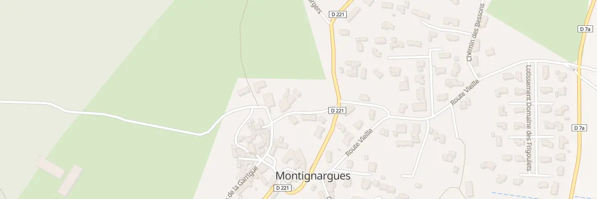 Plan du 5001 Le Village à Montignargues
