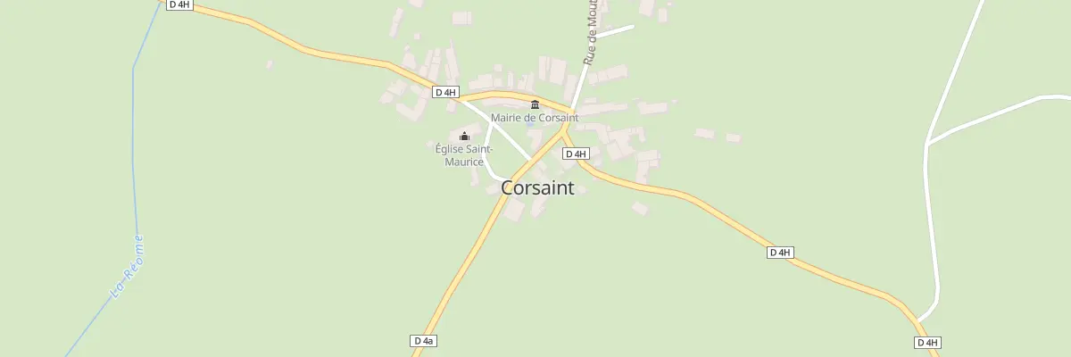 Plan du 5 Rue de Corrombles à Corsaint