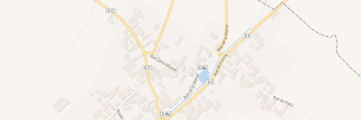 Plan du 6 Rue Saint Nicolas à Pargues