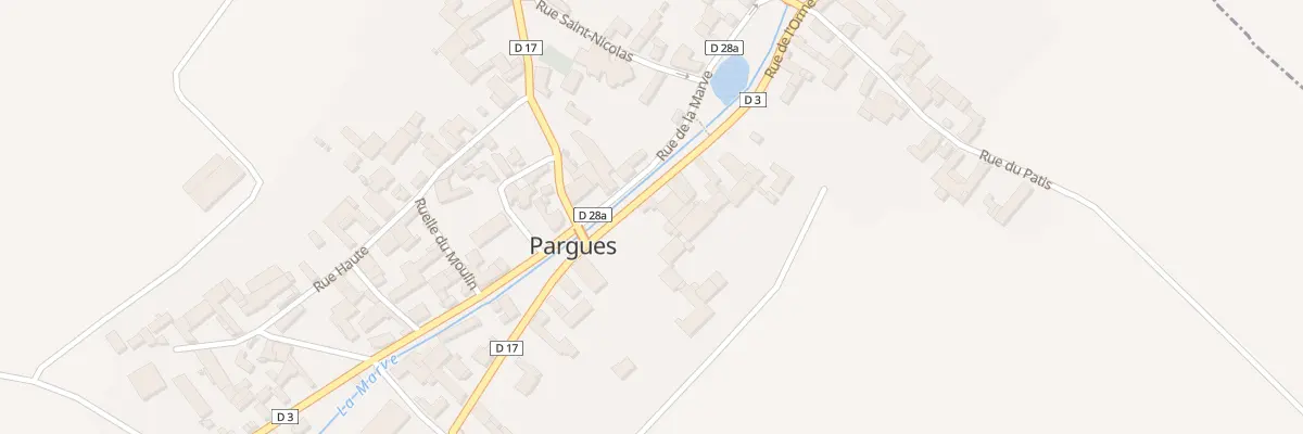 Plan du 12 Rue de l’Orme à Pargues