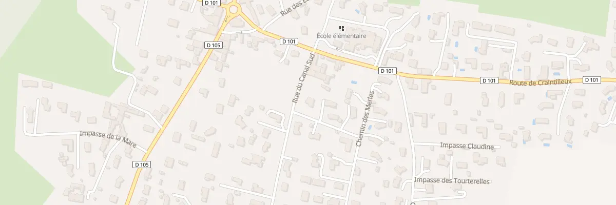 Plan du 27 Rue des Chardonnerets à L’Hôpital-le-Grand