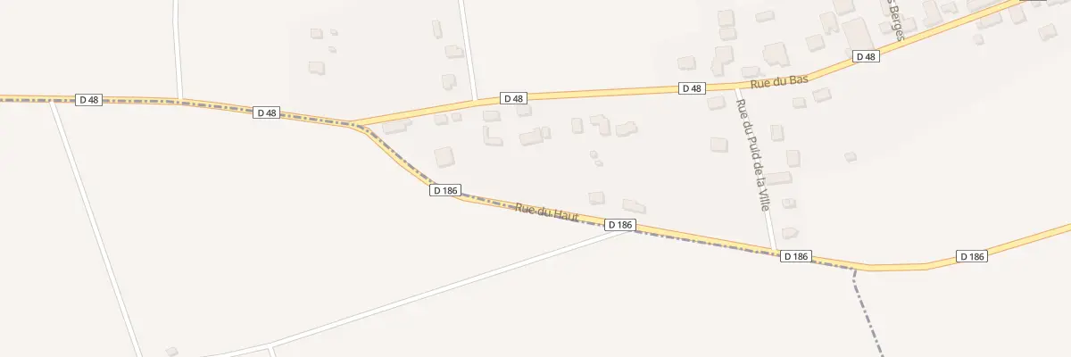 Plan du 5 Rue du Haut à Laubressel