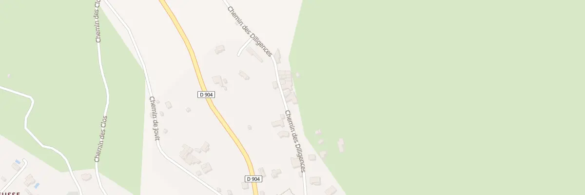 Plan du 381 Che des Diligences à Saint-Brès