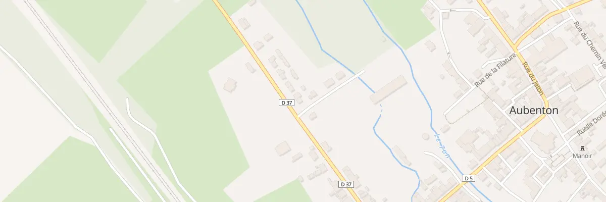 Plan du 16 Rue Emile Fontaine à Aubenton