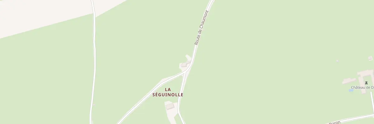 Plan du 1 Rte de Chaumont à Oyé