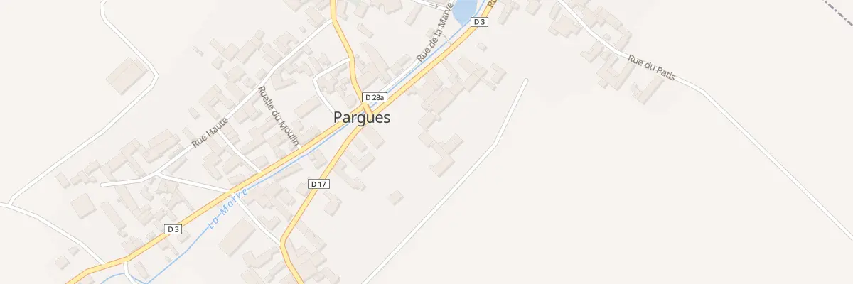 Plan du 10 Rue de l’Orme à Pargues