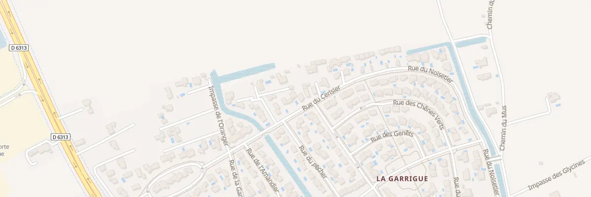 Plan du 19 Rue du Cerisier à Aimargues