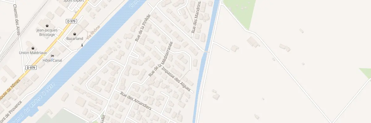 Plan du 8 Imp des Saladelles à Aigues-Mortes