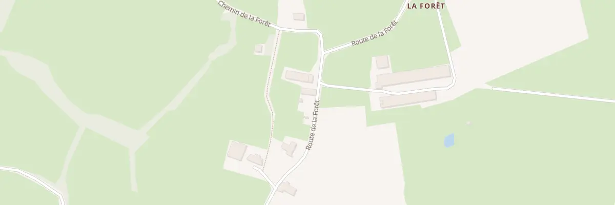 Plan du 1244 Rte de la Foret à Ligny-en-Brionnais