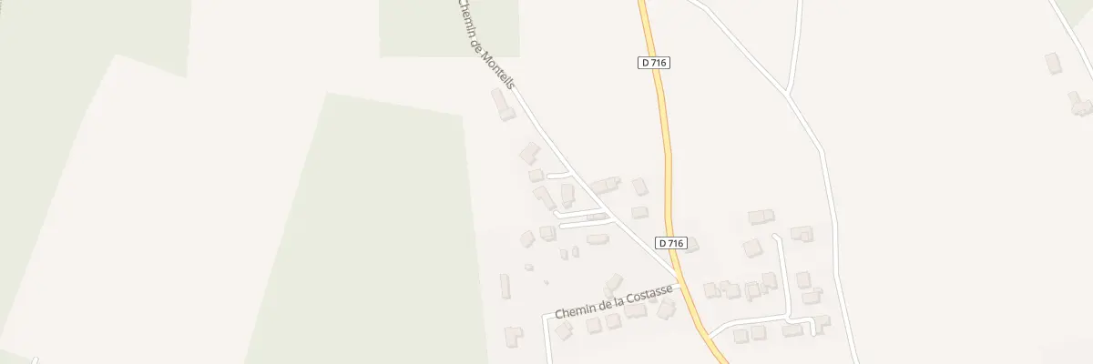 Plan du 75 Che de Monteil à Saint-Hippolyte-de-Caton