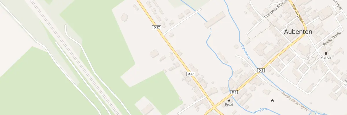 Plan du 21 Rue Emile Fontaine à Aubenton