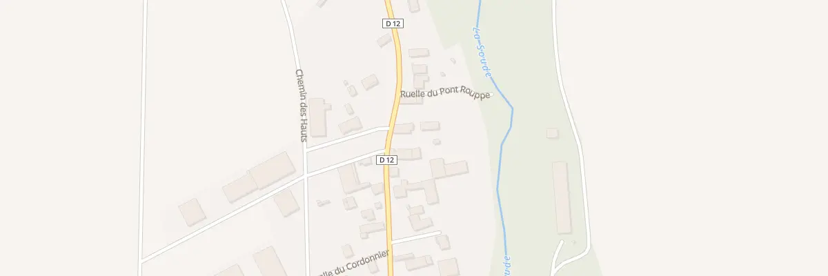 Plan du 90 Rue Principale à Soudron
