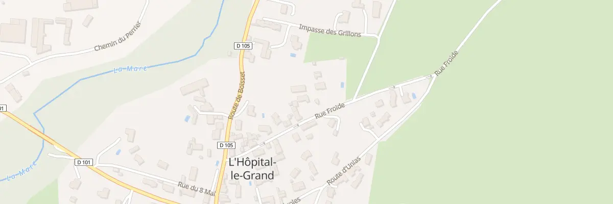 Plan du 167 Rue Froide à L’Hôpital-le-Grand