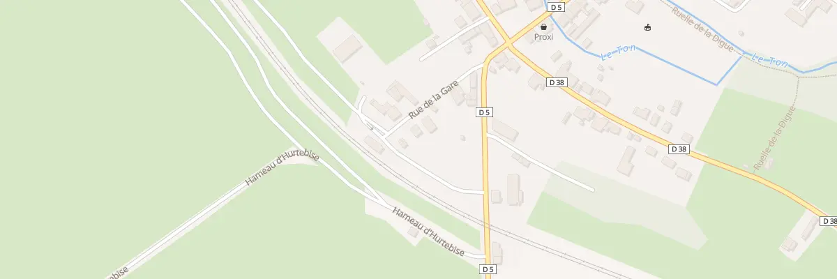 Plan du 51 Rue de la Gare à Aubenton