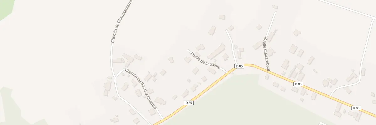 Plan du 11 Rle de la Sainte à Rumilly-lès-Vaudes