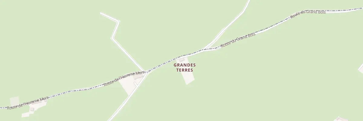 Plan du 980 Rte du Grand Bois à Saint-Christophe-en-Brionnais