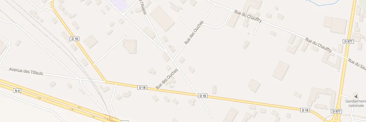 Plan du 1 Rue des Ouches à Sommesous