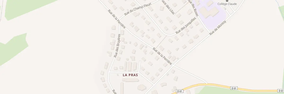 Plan du 7 Rue de la Perrière à Étang-sur-Arroux