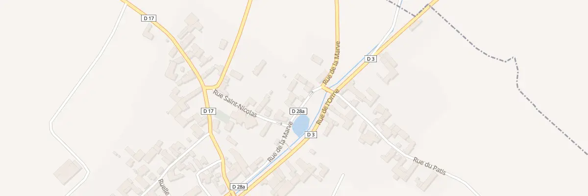 Plan du 29 Rue de la Marve à Pargues