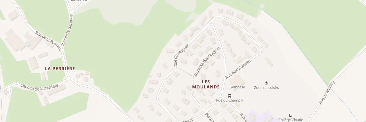 Plan du 14 Rue du Muguet à Étang-sur-Arroux