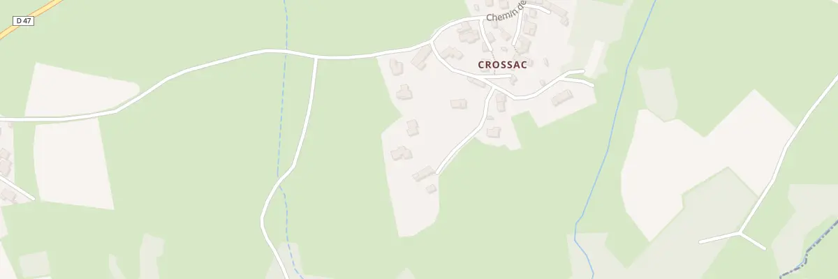 Plan du 11 Che de Crossac le Bas aux Villettes