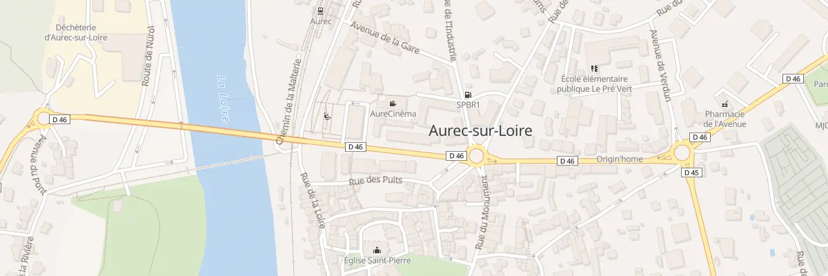 Plan du 72 Av du Pont à Aurec-sur-Loire