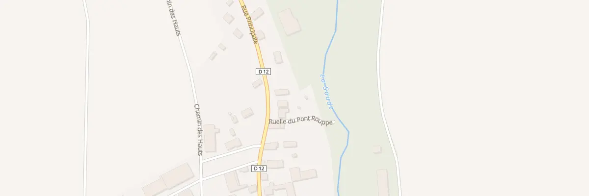 Plan du 96 Rue Principale à Soudron